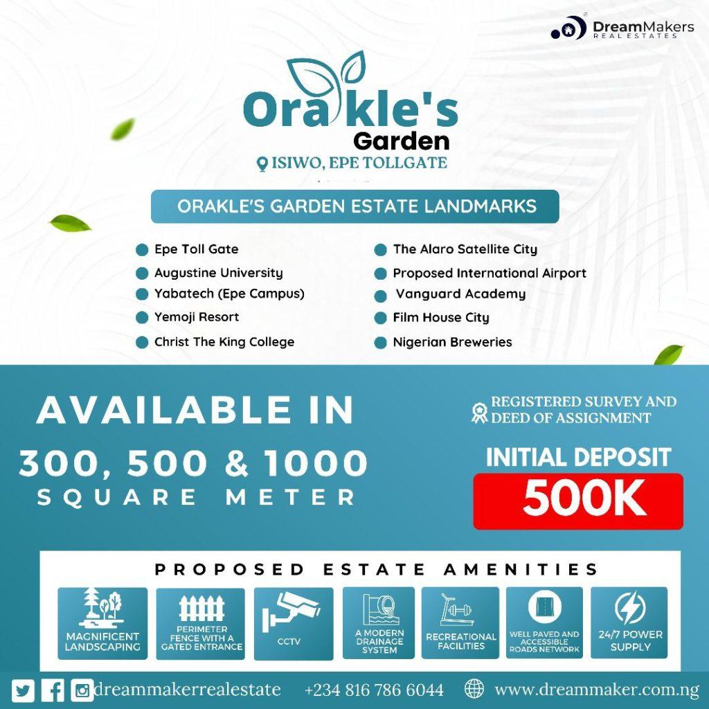 Orakle's Garden, Isiwo